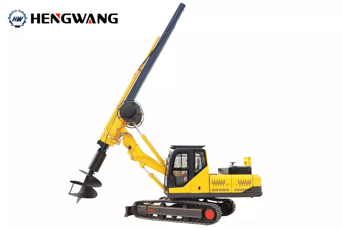 HWDR150 Crawler Rotary Pile Driver