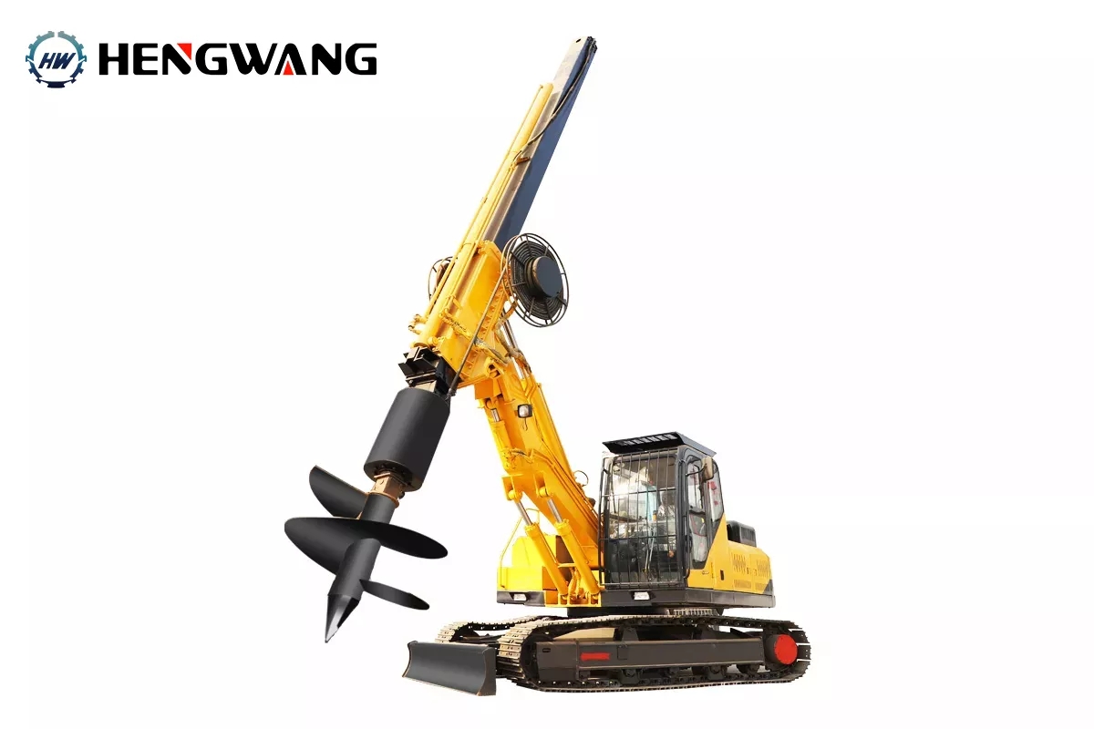 HWDR200 Crawler Rotary Pile Driver