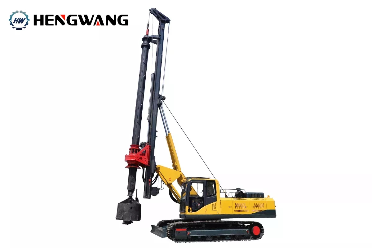 HWR150 Crawler Rotary Pile Driver