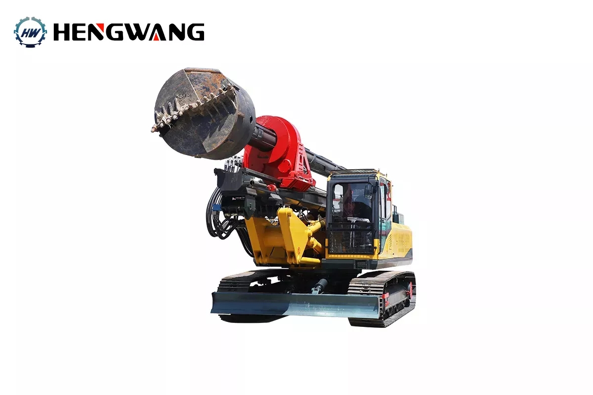 HWR350 Crawler Rotary Pile Driver