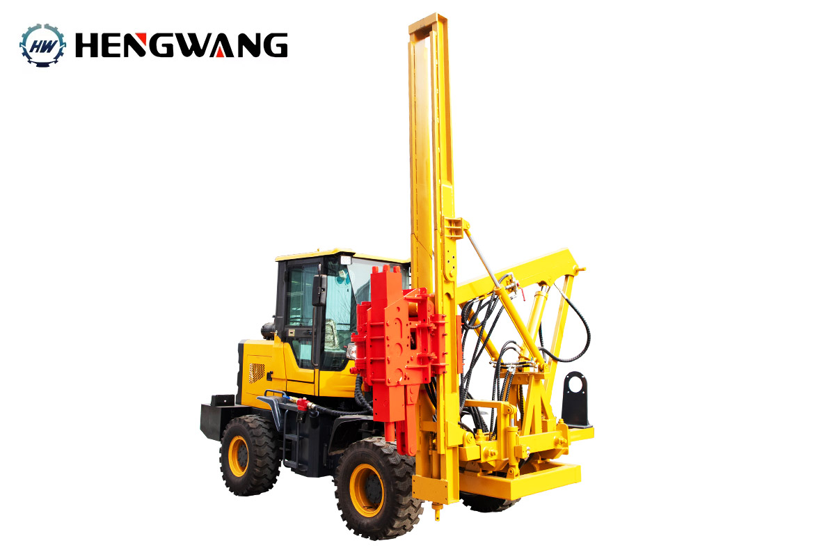 HWH930 Guardrail Pile Driver