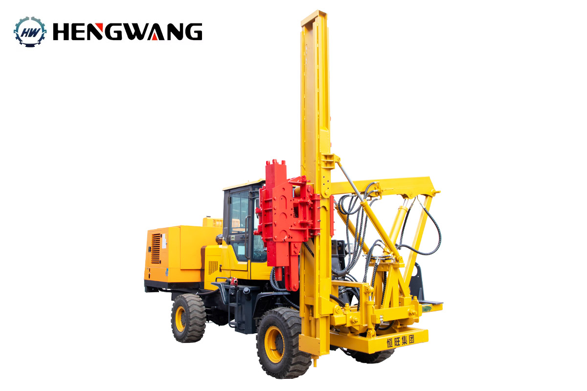 HWH930L Guardrail Pile Driver