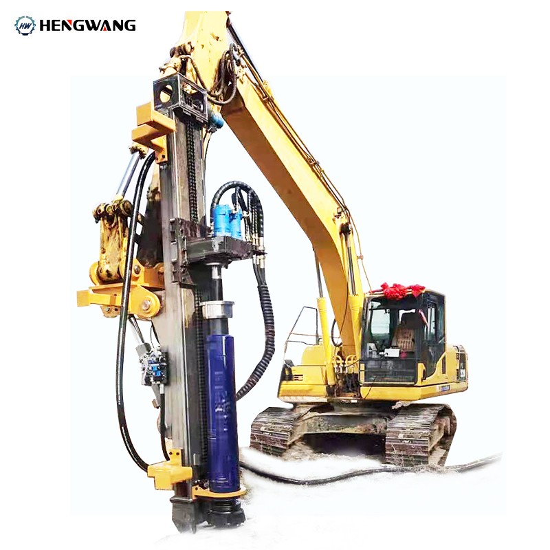 HW200 Excavator Mounted DTH Drilling Rig - Hengwang Group offers a wide ...