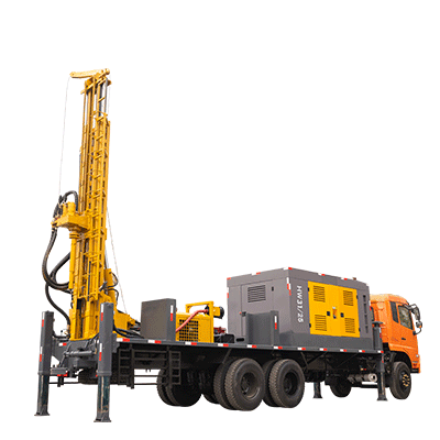 HQZ30C Truck-Mounted Pneumatic Drilling Rig