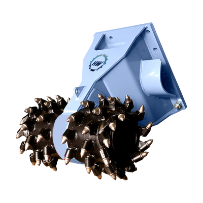 Milling and digging machine