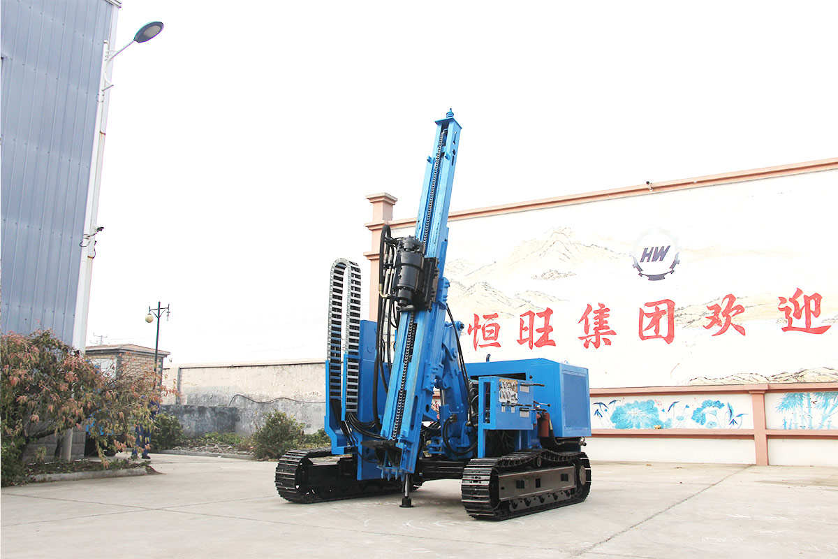 Hwl390h Solar Pile Driver Hengwang Group Offers A Wide Range Of Water